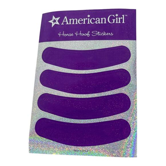 VTG American Girl Horse Hair Extension Pick Hoof Stickers & Stone Jewel Stickers - Picture 2 of 5